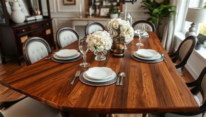 What is the best finish for dining table?