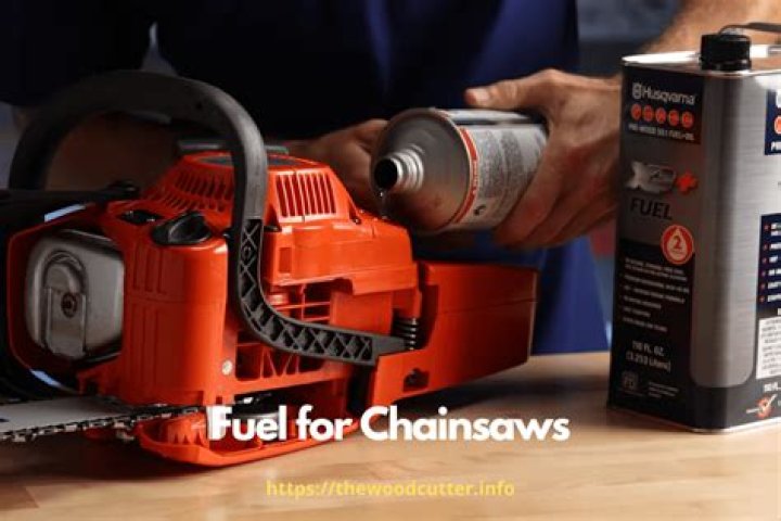 What is the best fuel for a chainsaw?