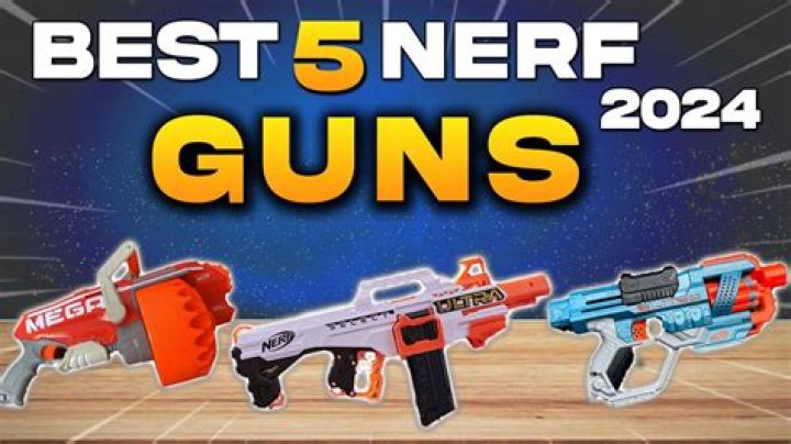 What is the best Nerf gun for a 4 year old?