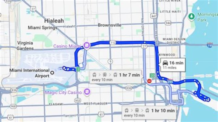 What is the best way to get from Miami airport to South Beach?