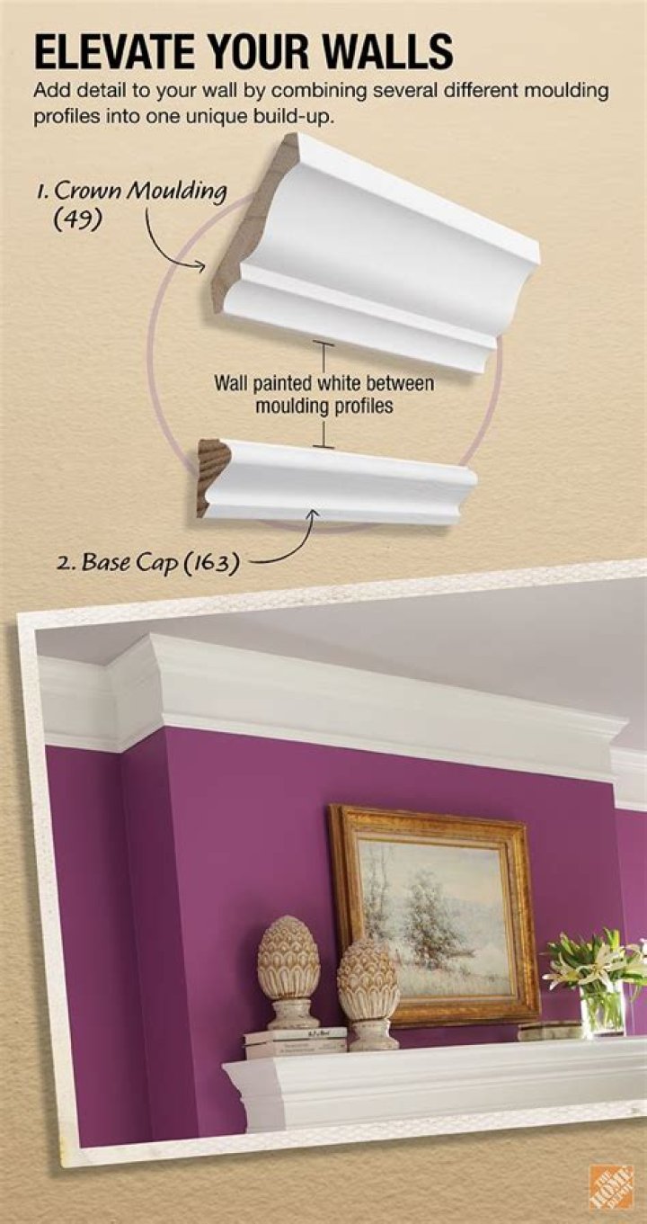 What is the best way to paint crown molding?