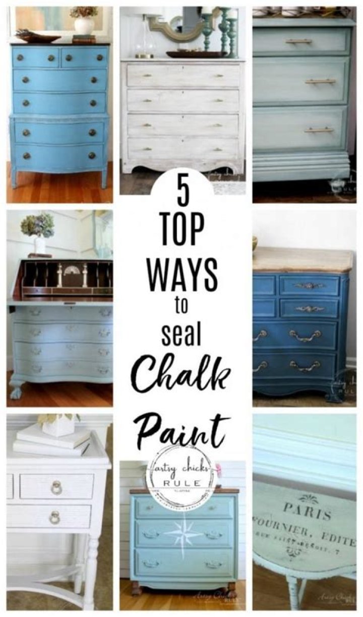 What is the best way to seal chalk paint?