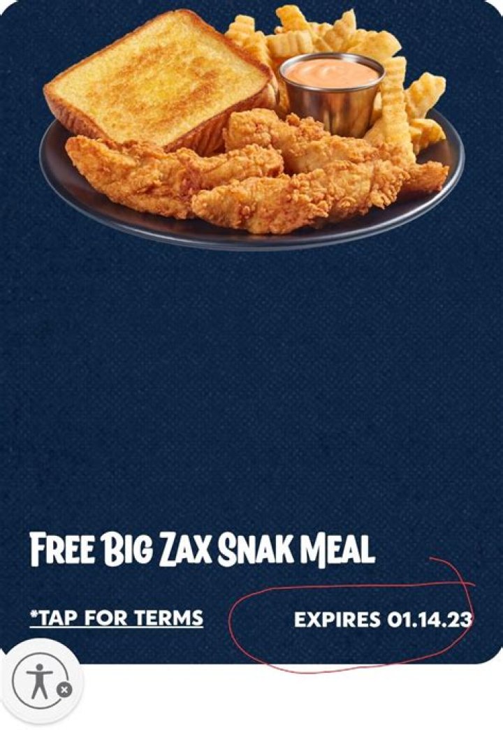 What is the Big Zax Snak Meal?