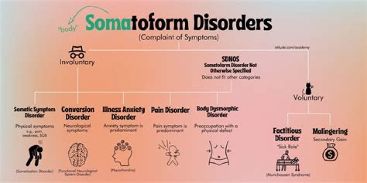 What is the cause of somatoform disorder?