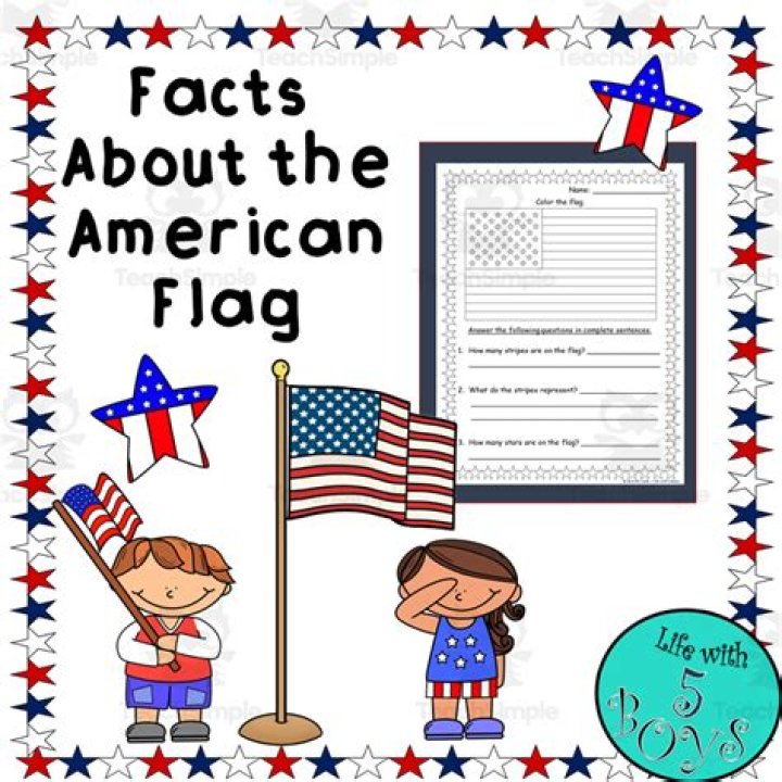 What is the color code for the American flag?
