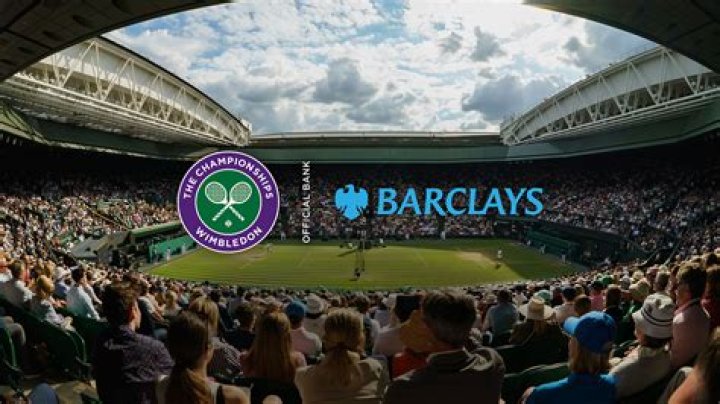 What is the company that sponsors Wimbledon crossword clue?