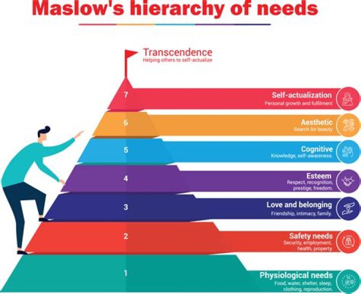 What is the correct order for Maslow’s hierarchy of needs?