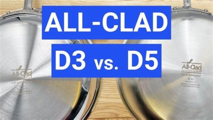 What is the difference between all clad d5 and d7?