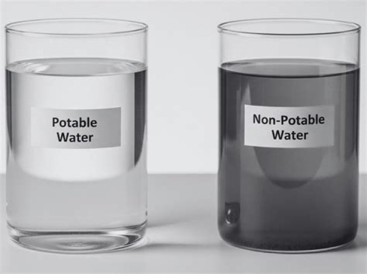 What is the difference between potable and non potable water?