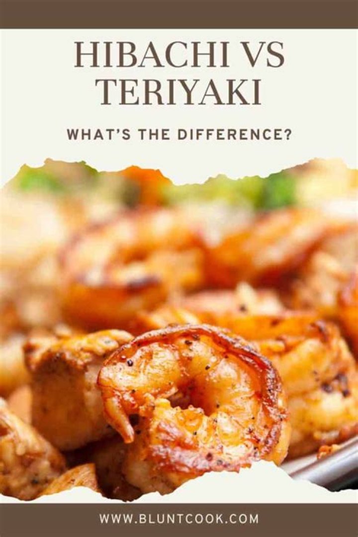 What is the difference in hibachi and teriyaki?