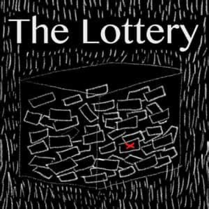 What is the falling action of the lottery?