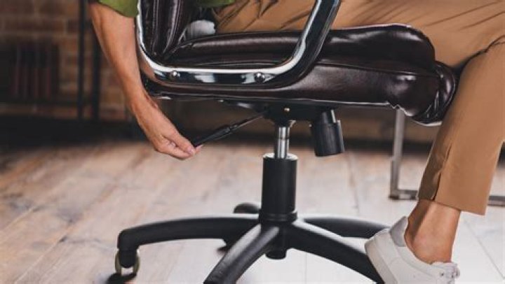 What is the knob on bottom of office chair?