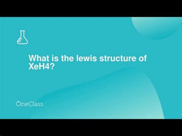 What is the Lewis structure of XeH4?