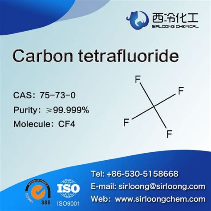 What is the mass of a carbon tetrafluoride molecule grams?