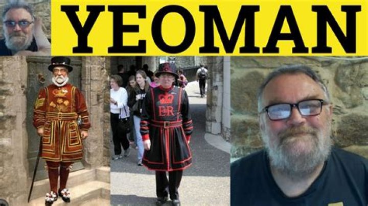 What is the meaning of yeoman’s work?