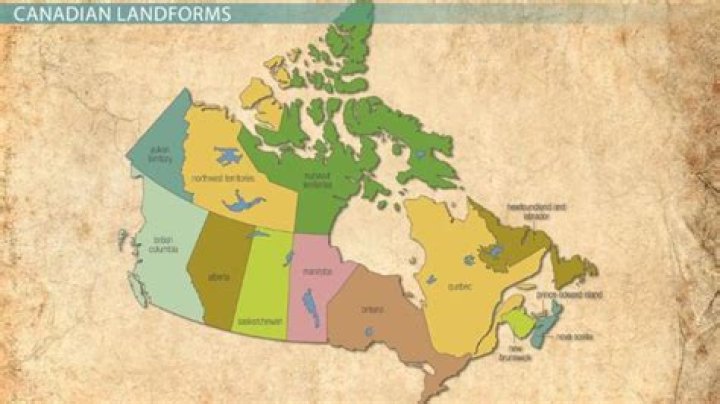 What is the most important landform region in Canada?