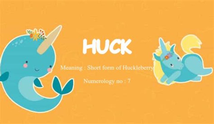 What is the name Huck short for?
