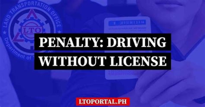 What is the penalty for driving without a license in Delaware?