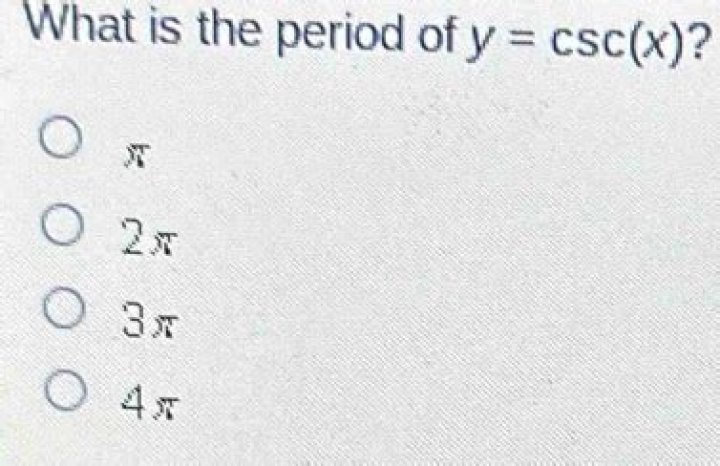 What is the period of Y CSC X?