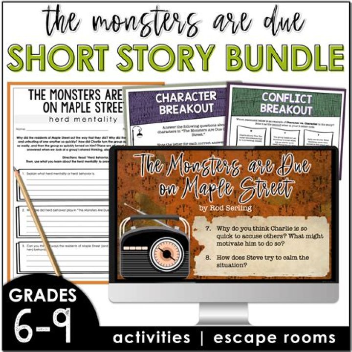 What is the plot of The Monsters Are Due on Maple Street?