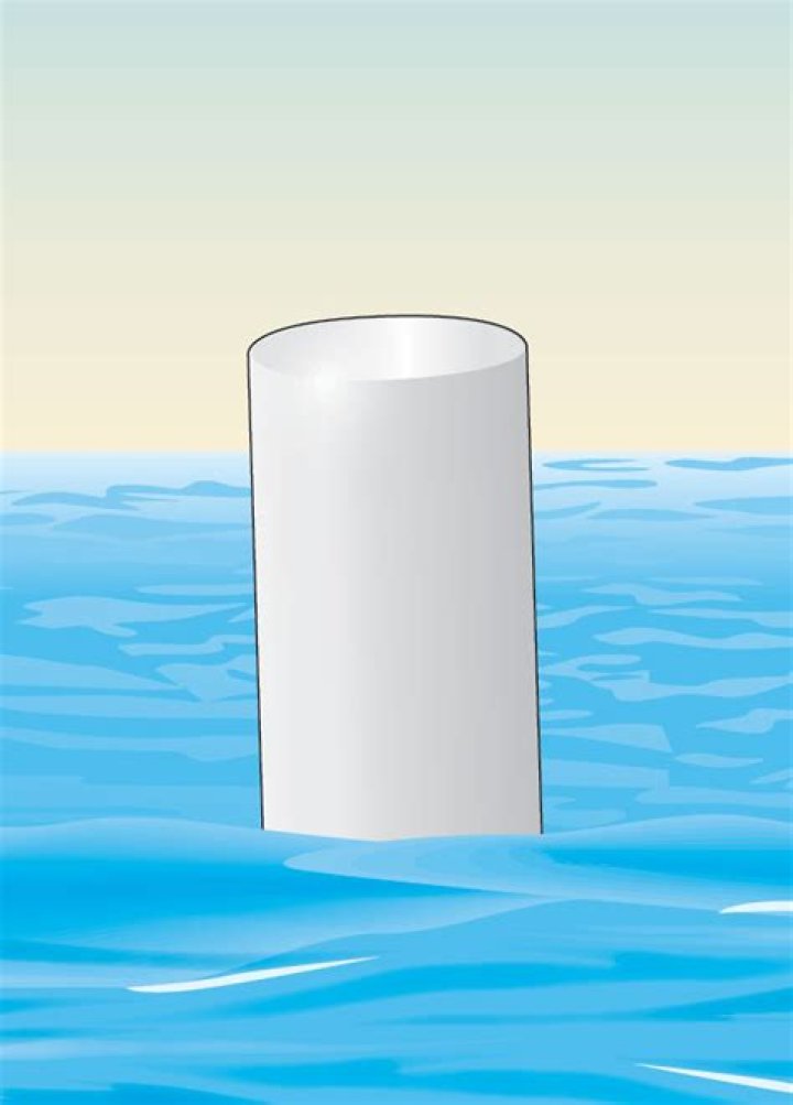 What is the purpose of a white buoy?