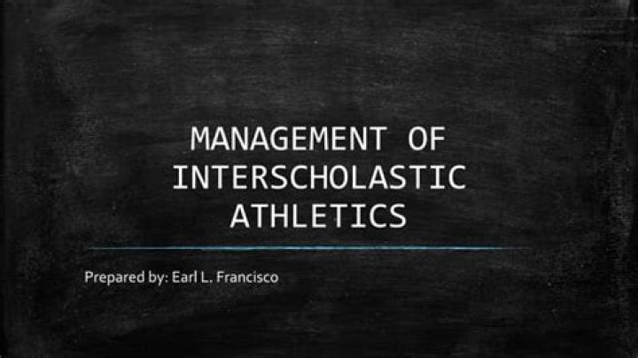 What is the purpose of interscholastic athletics?