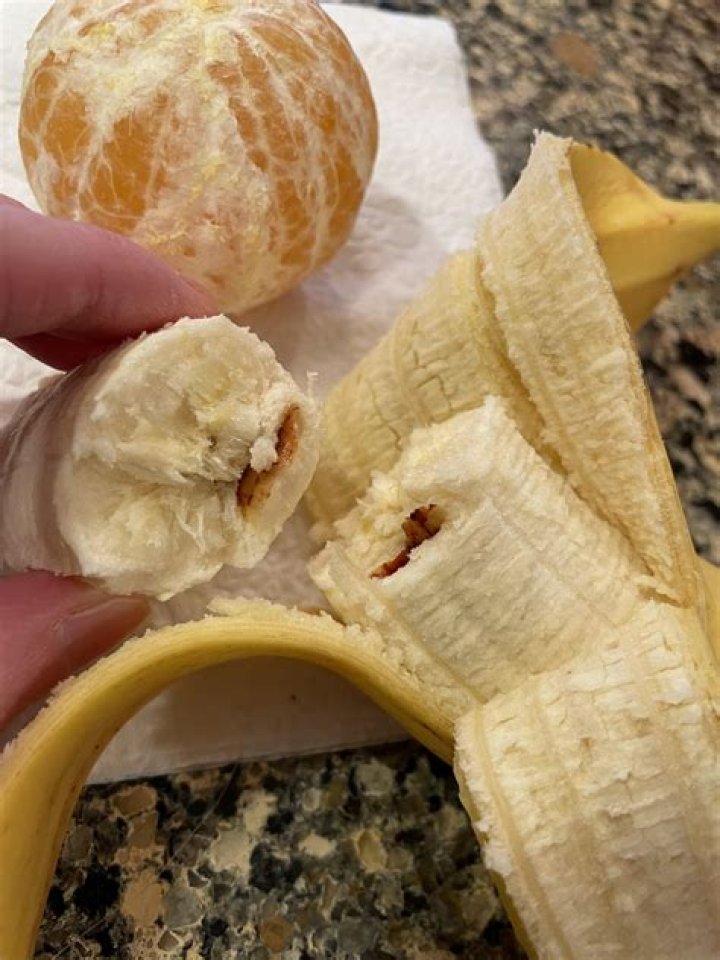 What is the red stuff in my banana?