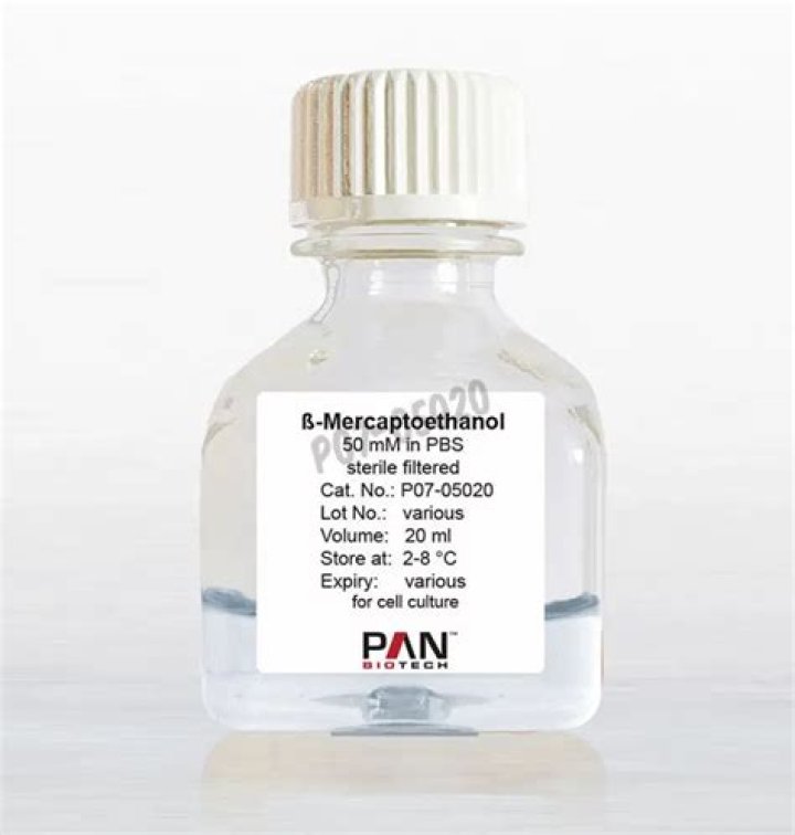 What is the role of beta mercaptoethanol in SDS PAGE?