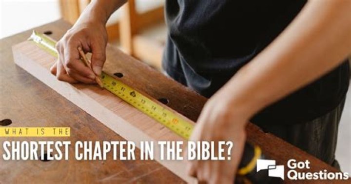 What is the shortest chapter in the Bible?