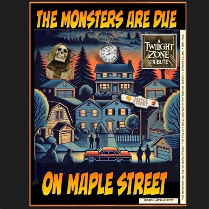 What is the theme of The Monsters Are Due on Maple Street?
