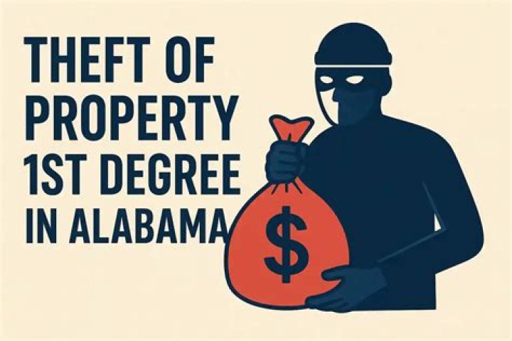 What is theft of property 1st degree Alabama?