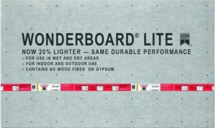 What is WonderBoard made of?