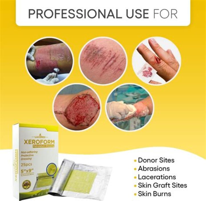 What is Xeroform used for?