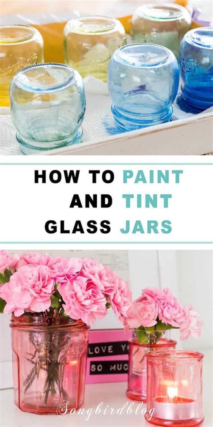 What kind of paint do you use to paint glass jars?