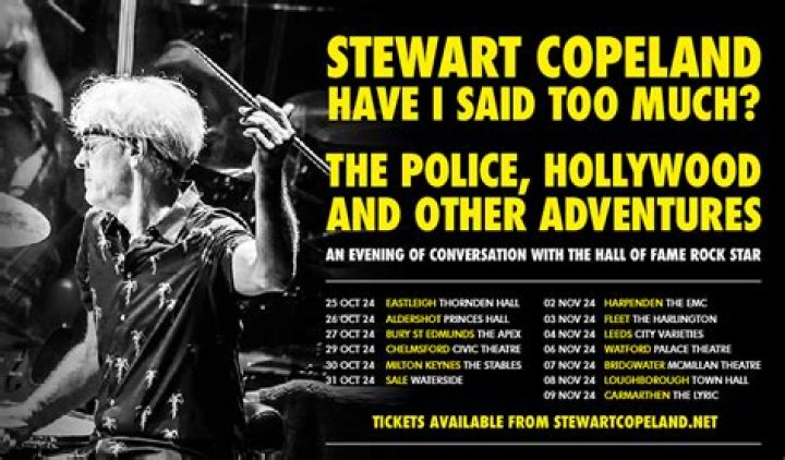 What nationality is Stewart Copeland?