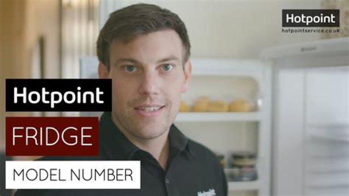 What number should a Hotpoint fridge be set at?