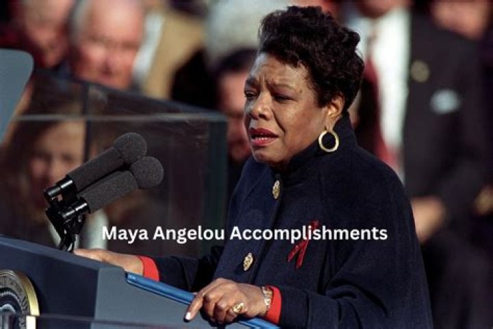 What prestigious awards did Maya Angelou earn?