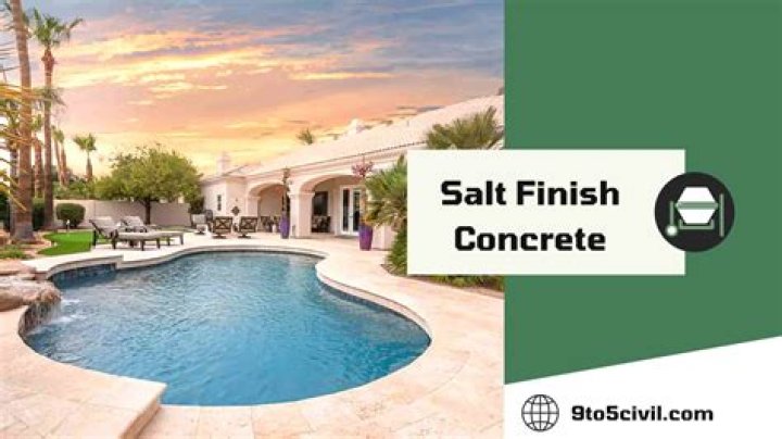 What salt is best for concrete?
