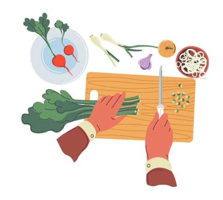 What should a food handler do if he or she cuts a finger while preparing food?