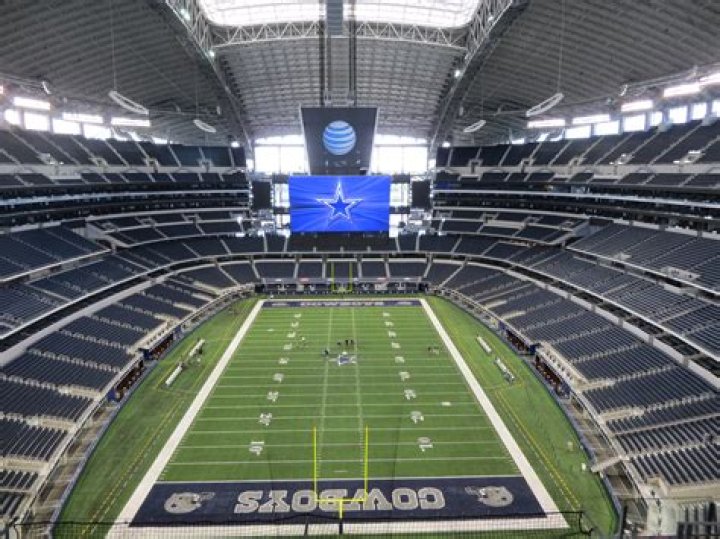 What side is home at Cowboys Stadium?