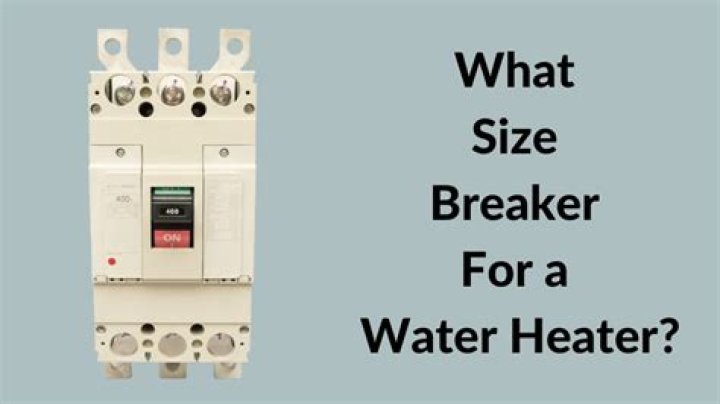 What size breaker does a well pump need?
