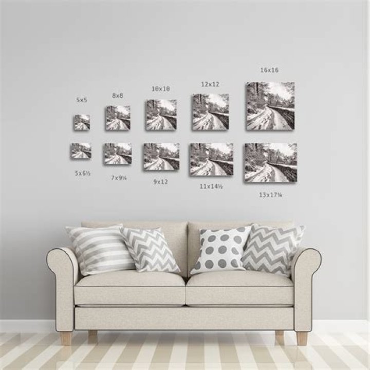 What size is a 8×8 photo?