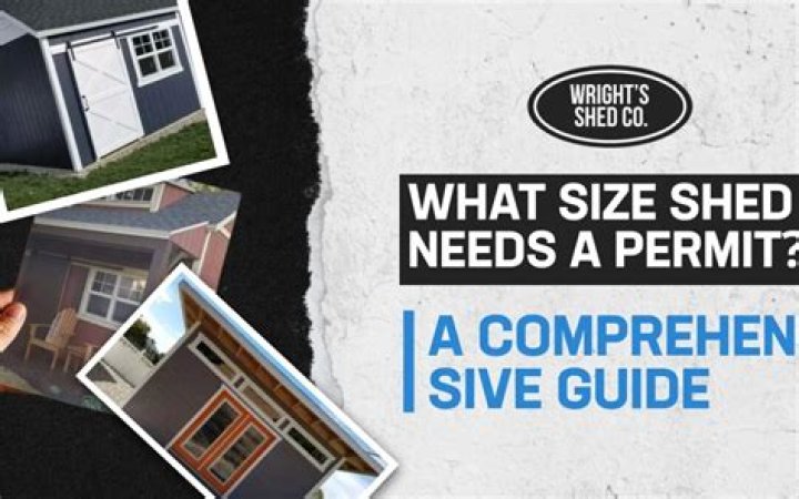 What size shed requires a permit in Florida?