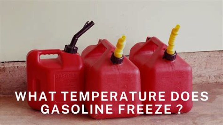 What temperature does gasoline turn to vapor?