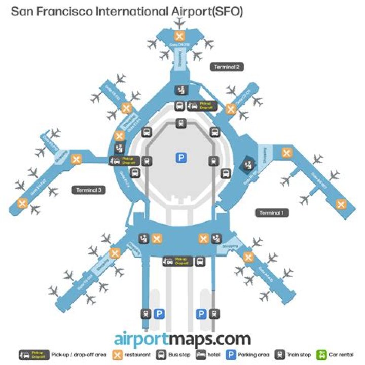 What terminal is AeroMexico in SFO?