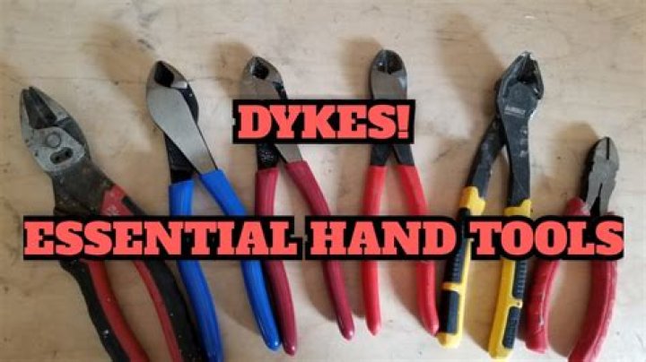 What tool is called a dyke?