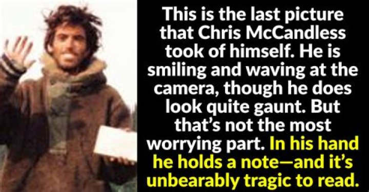 What was found with Chris McCandless body?