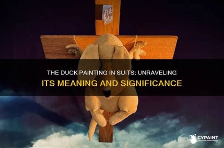 What was the duck painting in Suits?