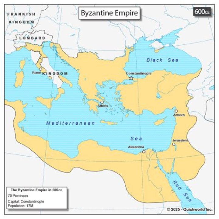 What was the technology of the Byzantine Empire?