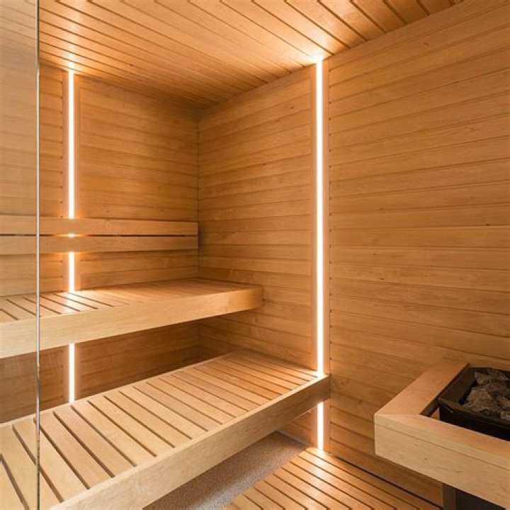 What wood is used for saunas?